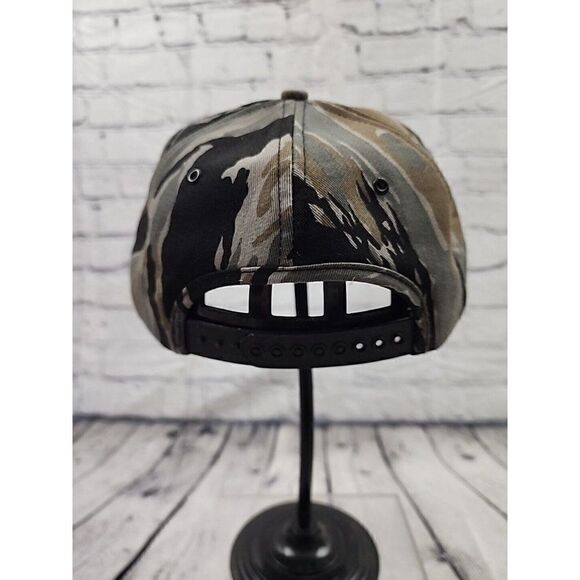 NOS Vtg K-BRAND Product FABICK MACHINERY Cat Caterpillar Snapback PATCH Camo Hat - Picture 4 of 8